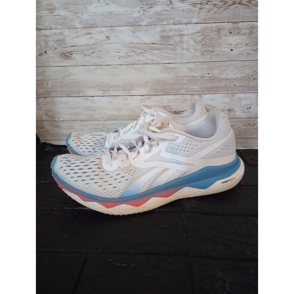 Reebok Womens Floatride Run Fast 2.0 EG1752 White Running Shoes Sneakers Size 10 - Picture 3 of 9